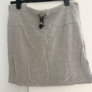 Dakini Light Gray Mini Skirt